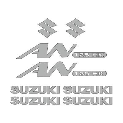 Suzuki Suzukı An 125 Hk Uyumlu Sticker Set