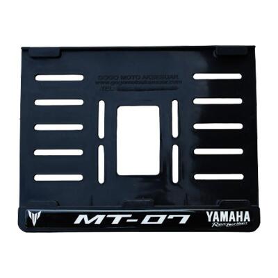 Yamaha Yamaha Mt-07 Uyumlu 2 Plastik (15X24 Cm) Kırılmaz Plakalık
