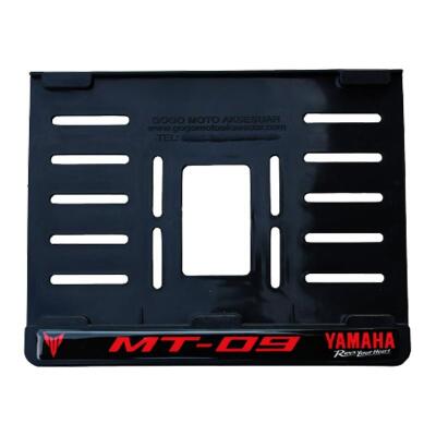 Yamaha Yamaha Mt-09 Uyumlu 2 Plastik (15X24 Cm) Kırılmaz Plakalık