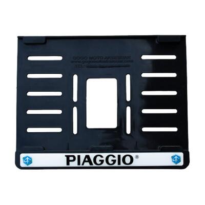 Piaggio Pıaggıo Uyumlu Plastik (15X24 Cm)Kırılmaz Plakalık