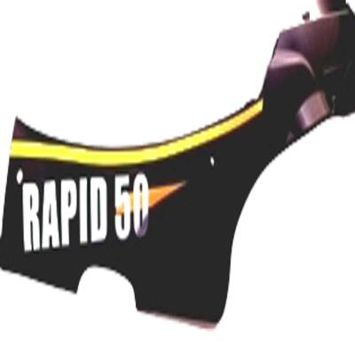 Ramzey Rmg Rapid 50 Marşbiyel Sol Siyah-Sarı