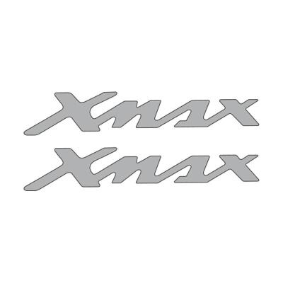 Yamaha Yamaha Xmax Uyumlu Damla Yazı Nıkel 22X4 Cm Sticker