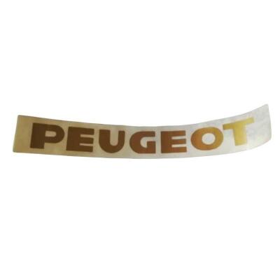 Peugeot Pejo Depo Yazısı 14Cm Altın Sarısı