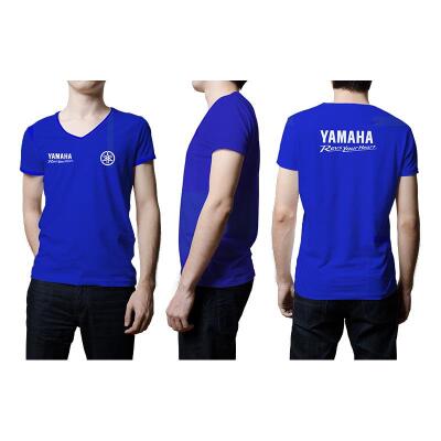 Yamaha Yamaha Mavi Desenli T-Shirt