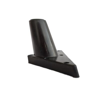 Sena Plastik Ayak Baza Ayağı Koltuk - Kanepe Ayağı Puf-Tv Ünitesi Ayağı 8 Adet 10 Cm Siyah Renk