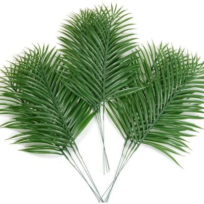 12Li Bağ Yapay Çiçek Areka Yaprağı Yapay Yaprak Plastik Palmiye Yaprağı
