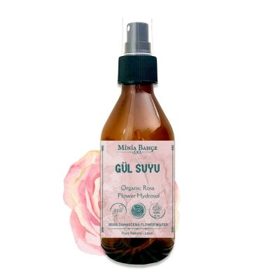 Gül Suyu %100 Doğal, Yağlı, 150Ml