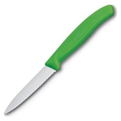 Victorinox Soyma Bıçağı 8Cm Testere Ve Sivri Ağızlı Yeşil