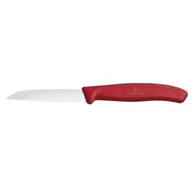 Victorinox Soyma Bıçağı 8Cm Testere Ağızlı Kırmızı