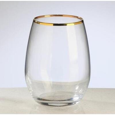 Paşabahçe Su Bardağı 420725 6Lı Golden Touch Amber 570Cc/19Oz