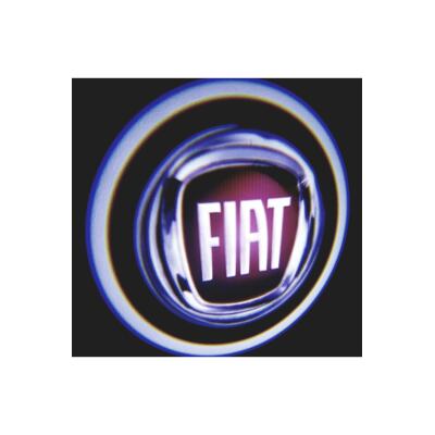 Fiat Araçlar Için Pilli Yapıştırmalı Kapı Altı Led Logo