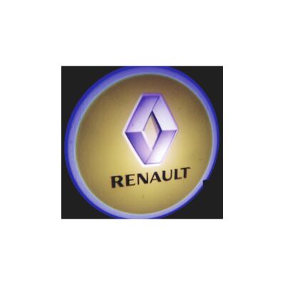 Mesafe Sensörlü Pilli Yapıştırmalı Kapı Altı Led Logo Tüm Markalr Renault