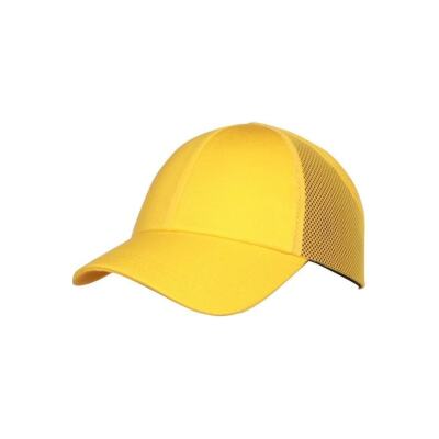 Iş Güvenliği Koruyucu Darbe Emici Top Kep Şapka Baret Sarı