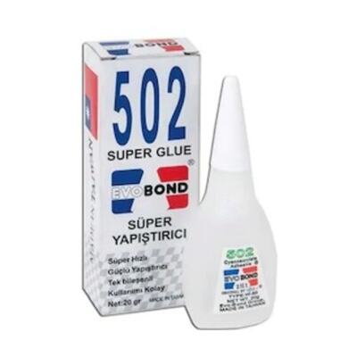 Evo Bond 502 Super Glue Süper Yapıştırıcı