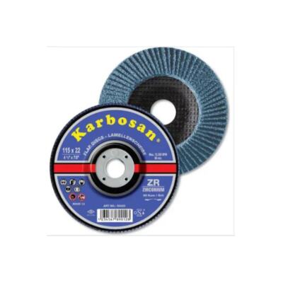 Flap Disk Zirkonyum 115X22 Mm 80 Kum 1 Adet