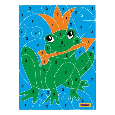 Ahşap Mdf Kurbağa Figürlü Boyanabilir Puzzle 21X31 Cm