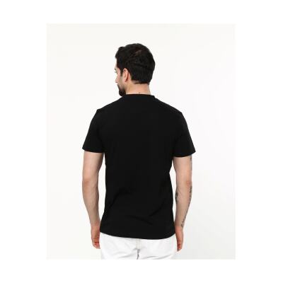 Siyah V Yaka T-Shirt