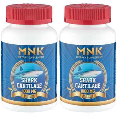 Mnk Shark Cartilage 1000 Mg 2X100 Tablet Köpek Balığı Kıkırdağı