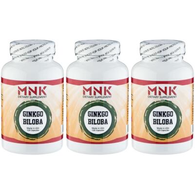 Mnk Ginkgo Yaprağı 3X120 Kapsül Ginkgo Biloba Extract