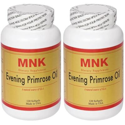 Mnk Evening Primrose Oil 2X120 Softgel Çuha Çiçeği Yağı