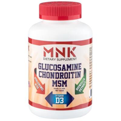 Mnk Glukozamin Kondroitin Msm 180 Tablet