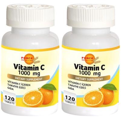 Force Nutrition C Vitamini 2X120 Tablet