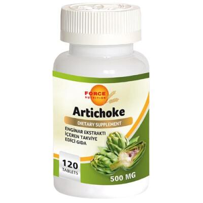 Force Nutrition Artichoke 500 Mg 120 Tablet Enginar Ekstratı