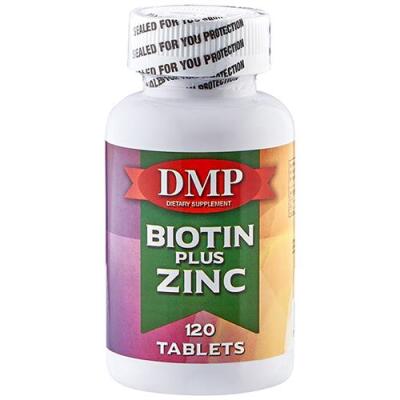 Dmp Biotin Plus Zinc 120 Tablet Çinko Vitamin B7 Vitamini