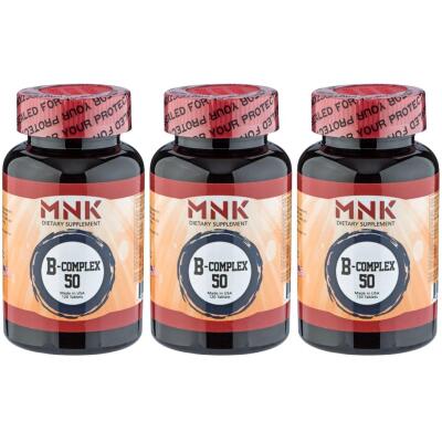 Mnk Vitamin B Complex 50 3X120 Tablet B Vitamini Kompleks