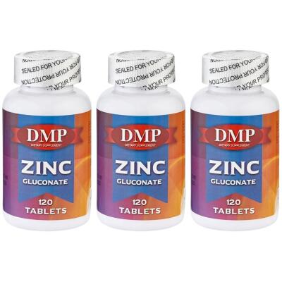 Dmp Zinc Gluconate 15 Mg 3X120 Tablet Çinko Glukonat