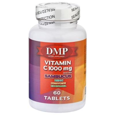 Dmp Vitamin C Vitamini 1000 Mg 60 Tablet Kara Mürver Ekinezya Çinko Kuşburnu Kordiseps