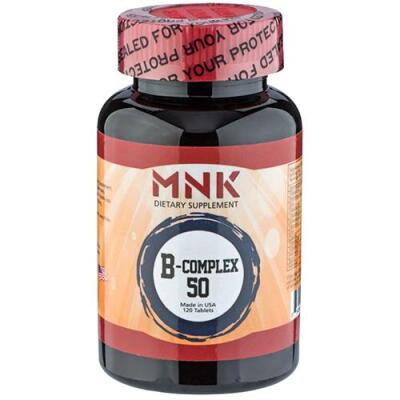 Mnk Vitamin B Complex 50 120 Tablet B Vitamini Kompleks