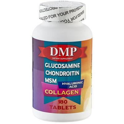 Dmp Glucosamine Chondroitin Msm 180 Tablet Hyaluronic Acid Collagen Type 2