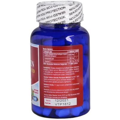 Vitapol Hidrolize Kolajen Hyaluronik Asit C Vitamini 100 Tablet