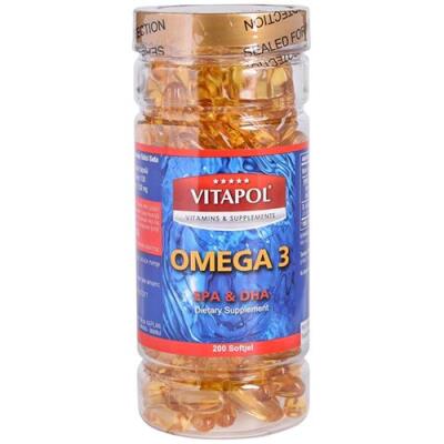 Vitapol Balık Yağı 200 Softgel Omega 3 1000 Mg