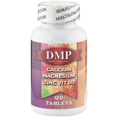 Dmp Calcium Magnesium Zinc Vitamin D3 Vitamini 120 Tablet