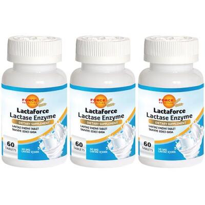 Force Nutrition Lactaforce Lactase Enzyme 3X60 Tablet Laktaz Enzimi