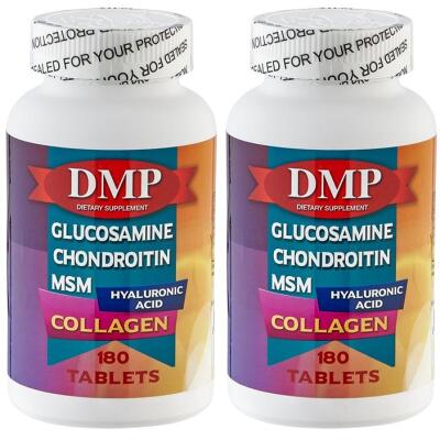 Dmp Glukozamin Kondroitin Msm 2X180 Tablet Hyaluronik Asit Kolajen Tip 2