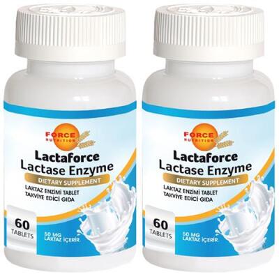 Force Nutrition Lactaforce Lactase Enzyme 2X60 Tablet Laktaz Enzimi