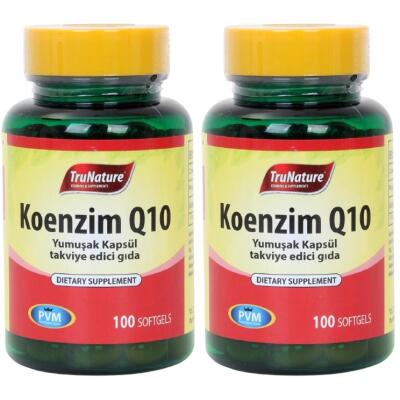 Trunature Coenzyme Q10 2X100 Softgel Koenzim Royal Jelly Omega 3