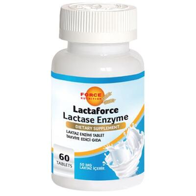 Force Nutrition Laktaz Enzimi 60 Tablet Lactaforce Lactase Enzyme