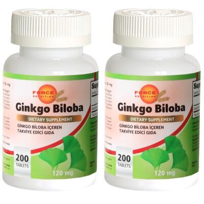 Force Nutrition 120 Mg Ginkgo Biloba 2X200 Tablet