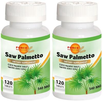 Force Nutrition Saw Palmetto 2X120 Tablet