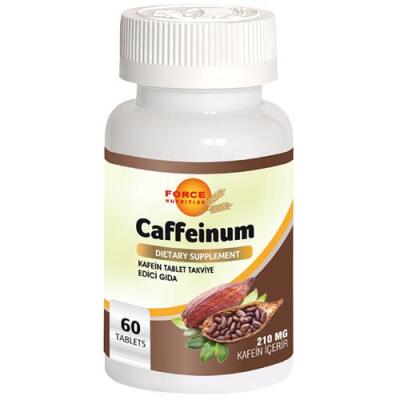 Force Nutrition Caffenium 210 Mg Kafenyum 60 Tablet Kafein