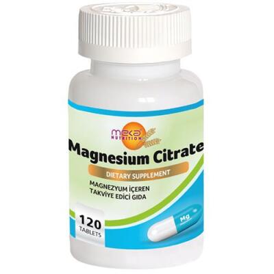 Meka Nutrition Magnezyum Sitrat 120 Tablet Magnesium Citrate