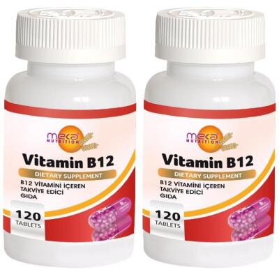 Meka Nutrition B12 Vitamini 1000 Mcg 2X120 Tablet