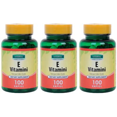Vitapol Vitamin E Vitamini 400 Iu 268 Mg 3X100 Kapsül