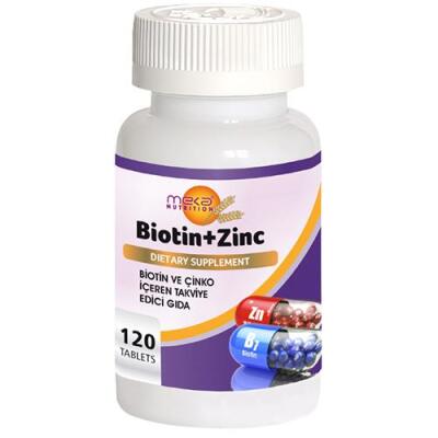 Meka Nutrition Biotin Zinc 120 Tablet