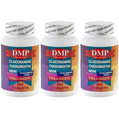 Dmp Glucosamine Chondroitin Msm 3X180 Tablet Hyaluronic Acid Collagen Type 2