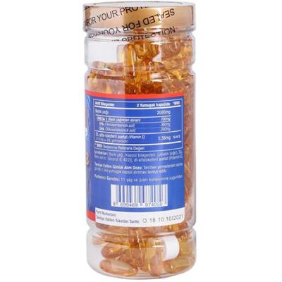 Vitapol Omega 3 1000 Mg Balık Yağı 200 Softgel